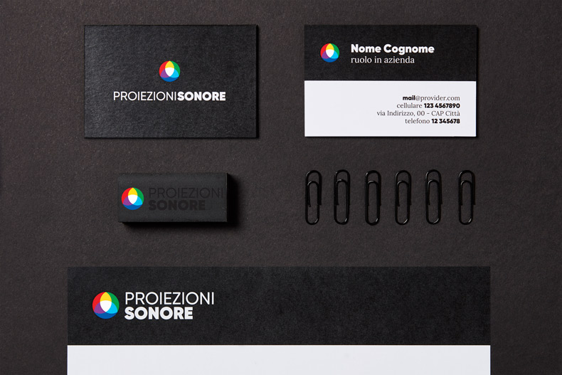 Prioiezioni Sonore Brand Identity Dododesign&amp;Co.